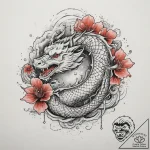 Tattoo sketch cosmic origin, tattoo sketch de… – tattoo sketch (№1759669512_0, 05.10.2025 13:05) — tattoovalue.net