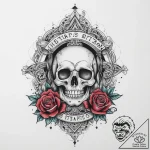 Tattoo sketch cosmic tale, artistic tattoo sk… – tattoo sketch (№1759670388_0, 05.10.2025 13:19) — tattoovalue.net