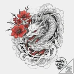 Tattoo sketch sapphire, concept art for tatto… – tattoo sketch (№1759671476_0, 05.10.2025 13:37) — tattoovalue.net