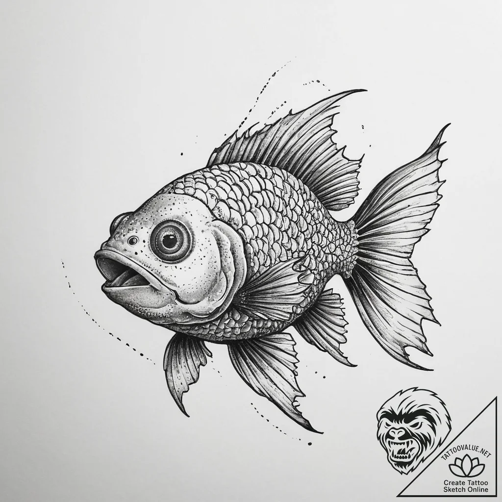 Tattoo sketch corydoras, tattoo sketch design... - tattoo sketch (№1759672362_0, 05.10.2025 13:52) — tattoovalue.net