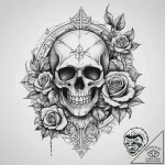 Tattoo sketch graphic лайнворк с тенями, ink… – tattoo sketch (№1759673676_0, 05.10.2025 14:14) — tattoovalue.net