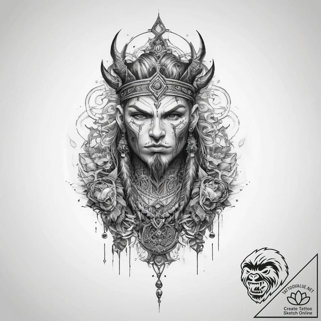 Tattoo sketch village - tattoo sketch (№1759678677_0, 05.10.2025 15:37) — tattoovalue.net