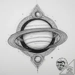 Tattoo sketch saturn planet, tattoo line art,… – tattoo sketch (№1759679107_0, 05.10.2025 15:45) — tattoovalue.net