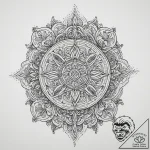 Tattoo sketch mystical rendering, tattoo flas… – tattoo sketch (№1759679324_0, 05.10.2025 15:48) — tattoovalue.net