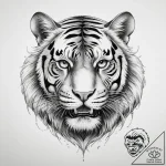 Tattoo sketch irezumi тигр – tattoo sketch (№1759679766_0, 05.10.2025 15:56) — tattoovalue.net