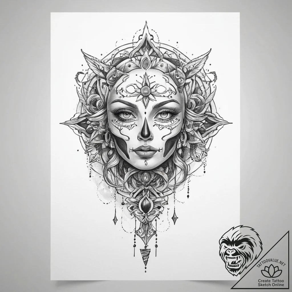 Tattoo sketch universe - tattoo sketch (№1759682386_0, 05.10.2025 16:39) — tattoovalue.net