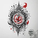 Tattoo sketch islamic calligraphy, tattoo ske… – tattoo sketch (№1759683042_0, 05.10.2025 16:50) — tattoovalue.net