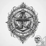 Tattoo sketch authentic, ink illustration for… – tattoo sketch (№1759685297_0, 05.10.2025 17:28) — tattoovalue.net