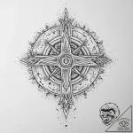Tattoo sketch cosmic presence, tattoo flash s… – tattoo sketch (№1759685517_0, 05.10.2025 17:31) — tattoovalue.net
