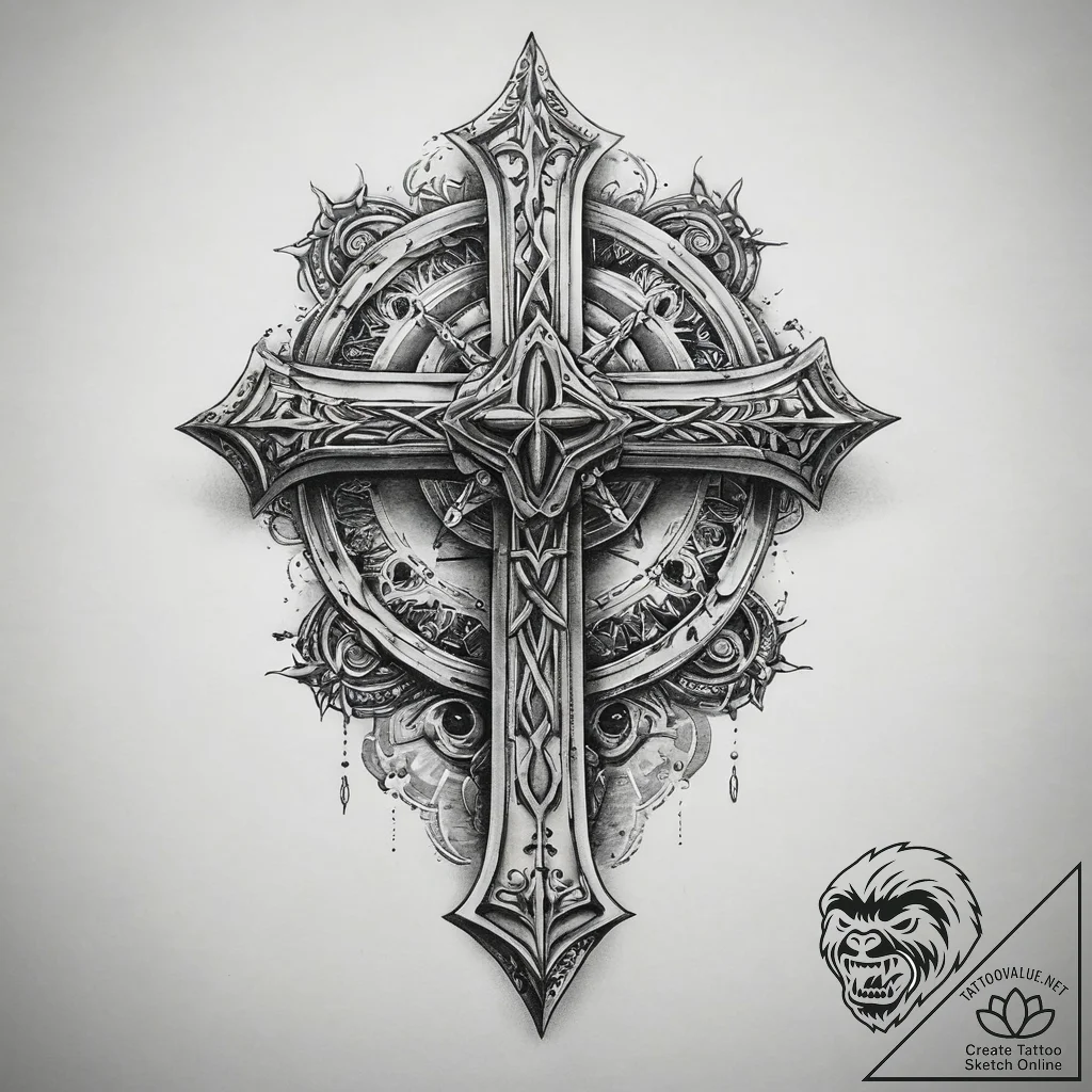Tattoo sketch fortress, tattoo sketch design,... - tattoo sketch (№1759690148_0, 05.10.2025 18:49) — tattoovalue.net