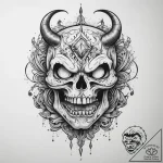 Tattoo sketch nightmare, ink illustration for… – tattoo sketch (№1759694734_0, 05.10.2025 20:05) — tattoovalue.net