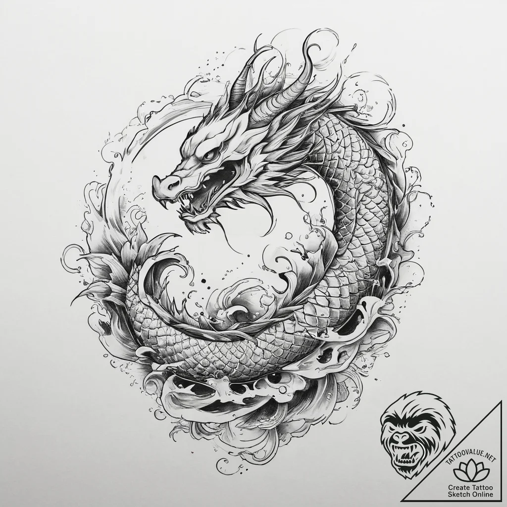 Tattoo sketch jewelry making a pendant, artis... - tattoo sketch (№1759696040_0, 05.10.2025 20:27) — tattoovalue.net