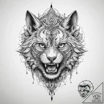 Tattoo sketch sharp – tattoo sketch (№1759696691_0, 05.10.2025 20:38) — tattoovalue.net