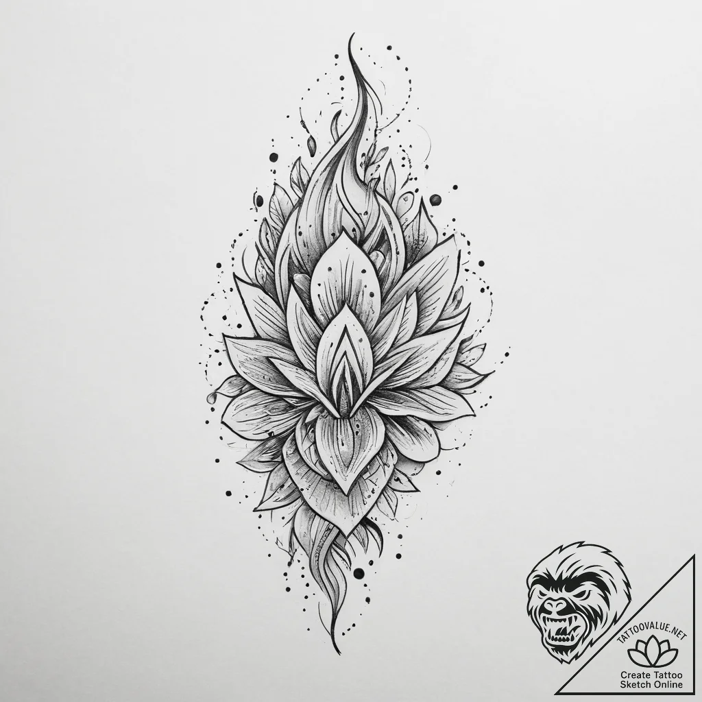 Tattoo sketch узор из штрихов, tattoo flash s... - tattoo sketch (№1759698217_0, 05.10.2025 21:03) — tattoovalue.net
