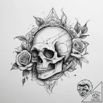 Tattoo sketch broken glass, tattoo drawing ou… – tattoo sketch (№1759698652_0, 05.10.2025 21:10) — tattoovalue.net