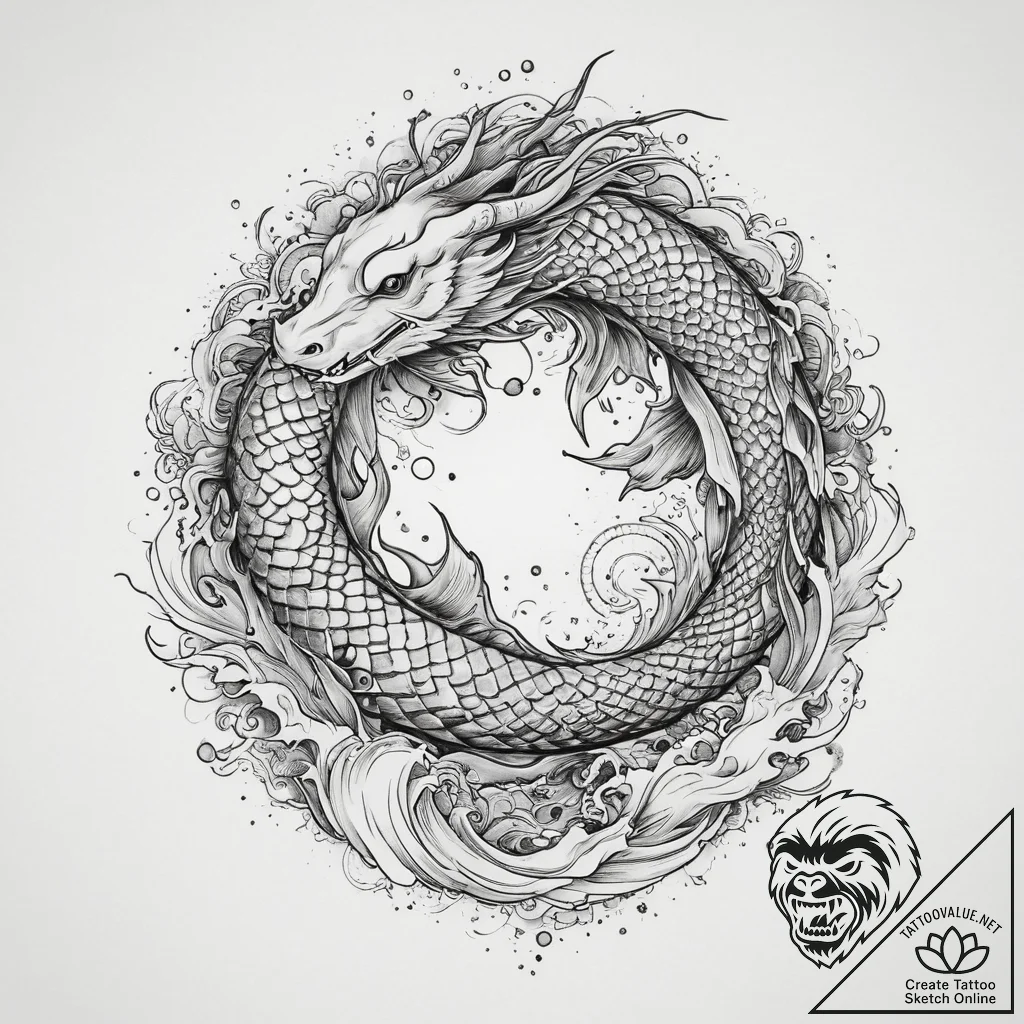 узоры, вензяля и прочее основа линия, ink ill... - tattoo sketch (№1759698870_0, 05.10.2025 21:14) — tattoovalue.net