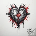 Tattoo sketch golem heart, tattoo sketch desi… – tattoo sketch (№1759700182_0, 05.10.2025 21:36) — tattoovalue.net