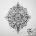 Clothing & garments, tattoo line art, on a cl… – tattoo sketch (№1759700617_0, 05.10.2025 21:43) — tattoovalue.net