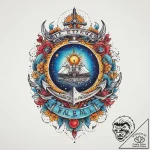 Tattoo sketch cosmic fable, tattoo line art,… – tattoo sketch (№1759702136_0, 05.10.2025 22:08) — tattoovalue.net