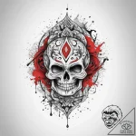 Tattoo sketch a symbolic concept, ink illustr… – tattoo sketch (№1759703458_0, 05.10.2025 22:30) — tattoovalue.net