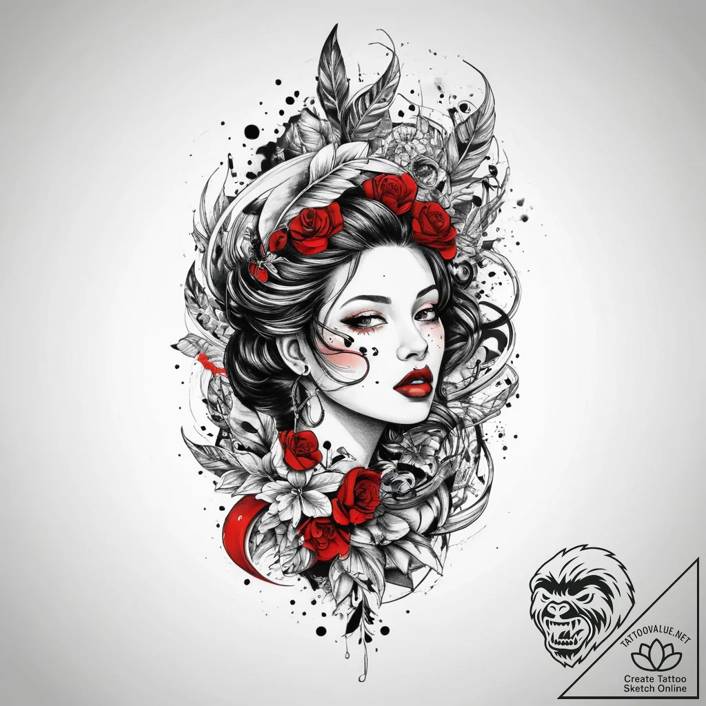 Tattoo sketch hand, tattoo line art, trash po... - tattoo sketch (№1759706959_0, 05.10.2025 23:29) — tattoovalue.net