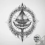 Tattoo sketch sacred space, concept art for t… – tattoo sketch (№1759708902_0, 06.10.2025 00:01) — tattoovalue.net
