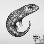 Tattoo sketch moray eel, tattoo flash sheet d… – tattoo sketch (№1759709553_0, 06.10.2025 00:12) — tattoovalue.net