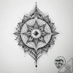 Tattoo sketch cosmic soul, artistic tattoo sk… – tattoo sketch (№1759711515_0, 06.10.2025 00:45) — tattoovalue.net