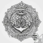 Tattoo sketch weave, ink illustration for tat… – tattoo sketch (№1759711947_0, 06.10.2025 00:52) — tattoovalue.net