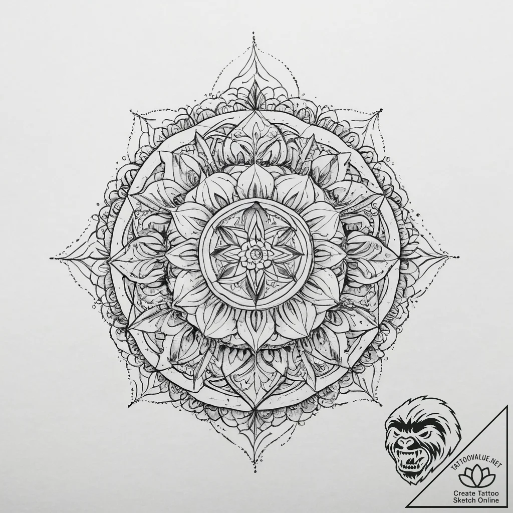 Tattoo sketch shell, artistic tattoo sketch,... - tattoo sketch (№1759713065_0, 06.10.2025 01:11) — tattoovalue.net
