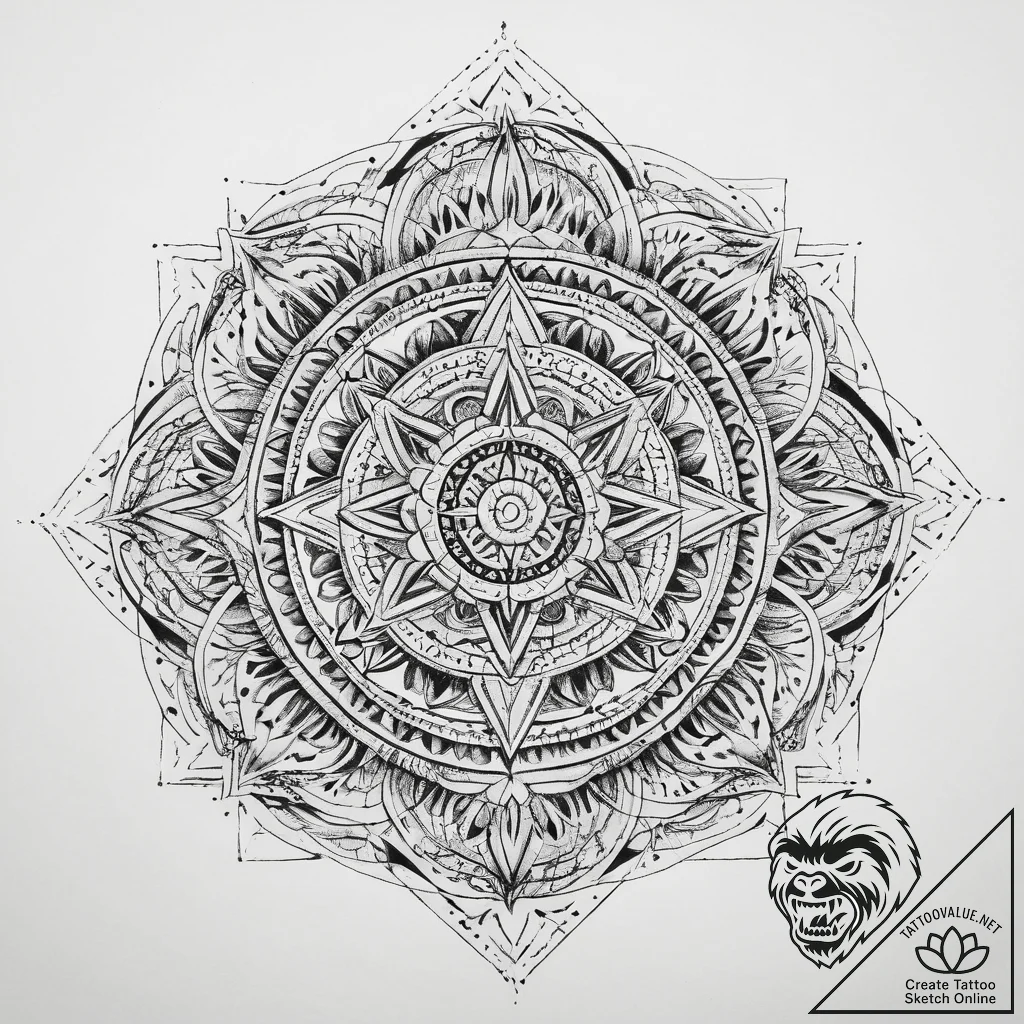 Tattoo sketch papercraft a paper animal, ink... - tattoo sketch (№1759713281_0, 06.10.2025 01:14) — tattoovalue.net