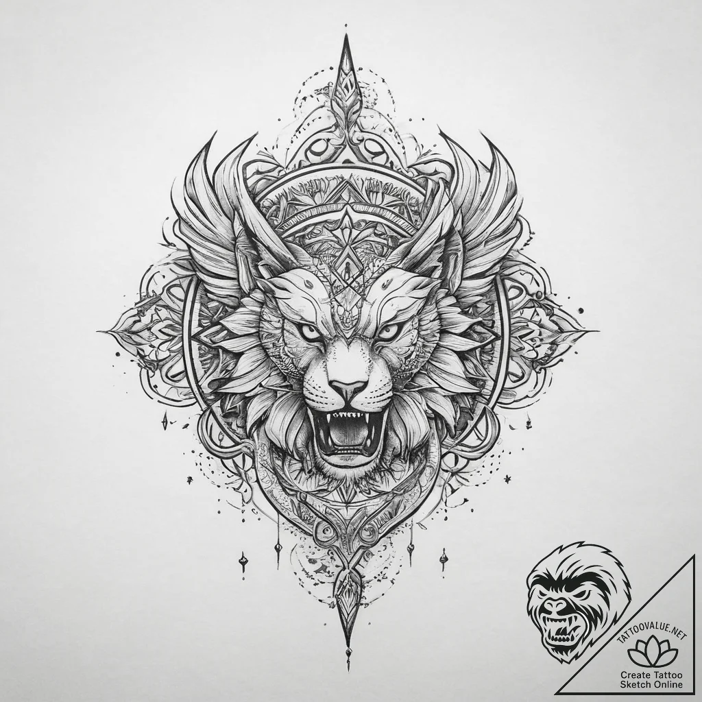 Tattoo sketch universe, concept art for tatto... - tattoo sketch (№1759714155_0, 06.10.2025 01:29) — tattoovalue.net