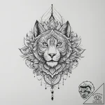 Tattoo sketch beginning, tattoo flash sheet d… – tattoo sketch (№1759714607_0, 06.10.2025 01:36) — tattoovalue.net