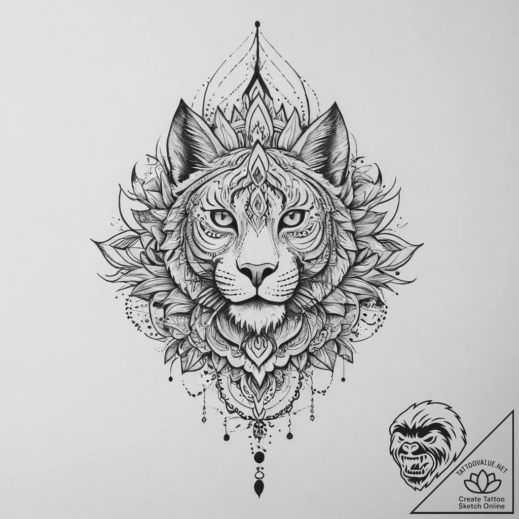 Tattoo sketch beginning, tattoo flash sheet d... - tattoo sketch (№1759714607_0, 06.10.2025 01:36) — tattoovalue.net