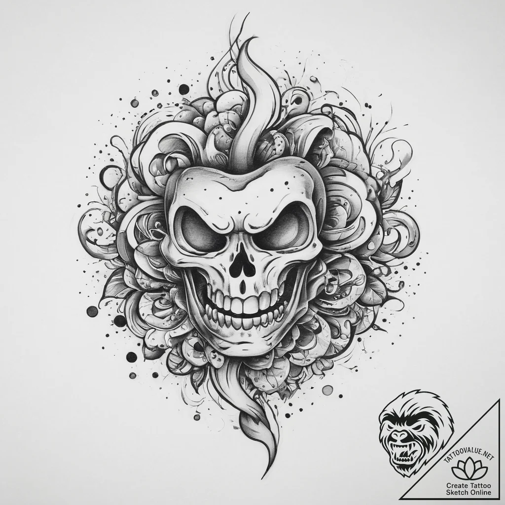 Tattoo sketch achieve, artistic tattoo sketch... - tattoo sketch (№1759716128_0, 06.10.2025 02:02) — tattoovalue.net
