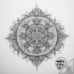 Tattoo sketch blessed representation, tattoo… – tattoo sketch (№1759718072_0, 06.10.2025 02:34) — tattoovalue.net