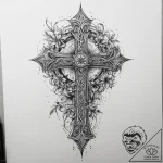Tattoo sketch mystical spring, tattoo line ar… – tattoo sketch (№1759719821_0, 06.10.2025 03:03) — tattoovalue.net