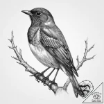 Tattoo sketch american robin, tattoo drawing… – tattoo sketch (№1759722199_0, 06.10.2025 03:43) — tattoovalue.net