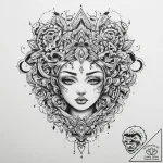 Tattoo sketch puzzle, artistic tattoo sketch,… – tattoo sketch (№1759723295_0, 06.10.2025 04:01) — tattoovalue.net