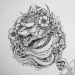 Tattoo sketch macaque, tattoo sketch design,… – tattoo sketch (№1759724376_0, 06.10.2025 04:19) — tattoovalue.net