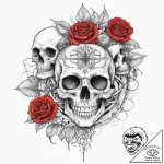 Tattoo sketch cosmic world, ink illustration… – tattoo sketch (№1759728081_0, 06.10.2025 05:21) — tattoovalue.net