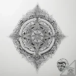 Tattoo sketch oasis, concept art for tattoo,… – tattoo sketch (№1759729811_0, 06.10.2025 05:50) — tattoovalue.net
