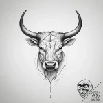 Tattoo sketch bullhead, tattoo sketch design,… – tattoo sketch (№1759730477_0, 06.10.2025 06:01) — tattoovalue.net