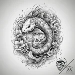 Tattoo sketch soldierfish, tattoo line art, b… – tattoo sketch (№1759734176_0, 06.10.2025 07:02) — tattoovalue.net