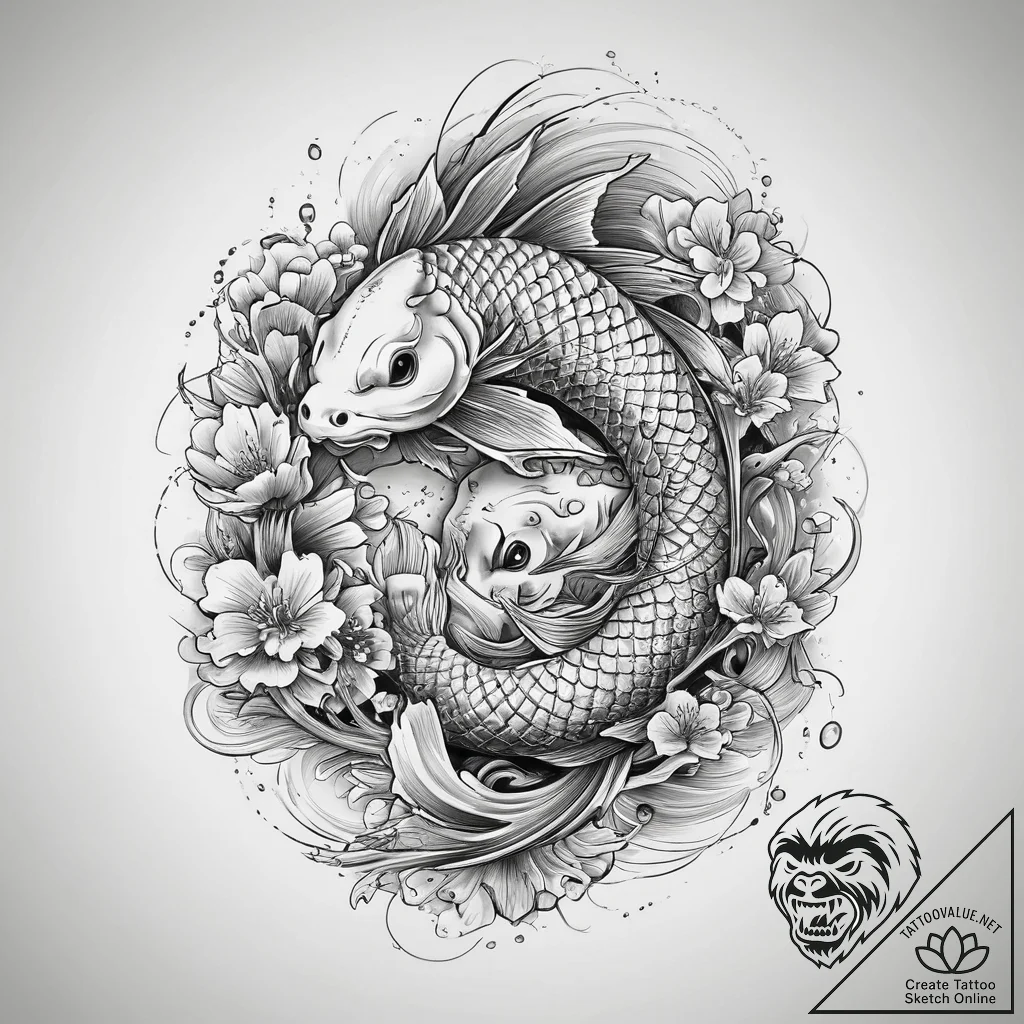 Tattoo sketch soldierfish, tattoo line art, b... - tattoo sketch (№1759734176_0, 06.10.2025 07:02) — tattoovalue.net