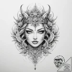 Tattoo sketch ember – tattoo sketch (№1759735475_0, 06.10.2025 07:24) — tattoovalue.net