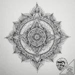 Tattoo sketch cosmic creation, tattoo flash s… – tattoo sketch (№1759736339_0, 06.10.2025 07:38) — tattoovalue.net