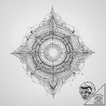 Tattoo sketch cosmic existence, tattoo line a… – tattoo sketch (№1759737799_0, 06.10.2025 08:03) — tattoovalue.net