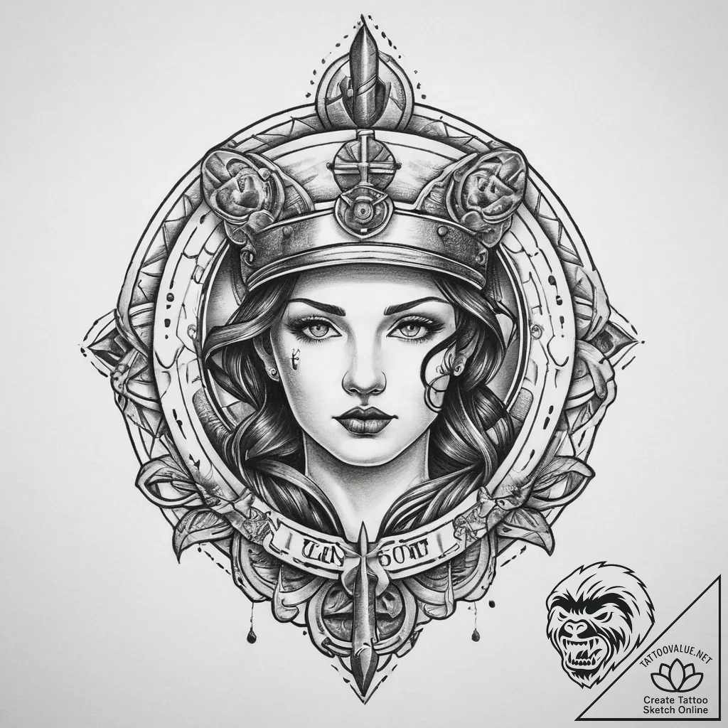 Tattoo sketch holy drawing, tattoo drawing ou... - tattoo sketch (№1759739975_0, 06.10.2025 08:39) — tattoovalue.net