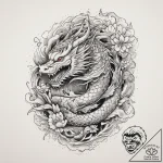 Tattoo sketch cosmic portrayal, tattoo line a… – tattoo sketch (№1759741492_0, 06.10.2025 09:04) — tattoovalue.net